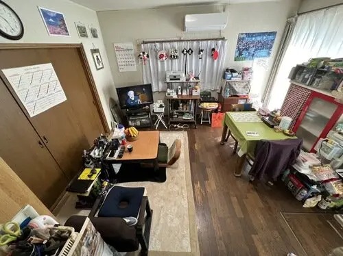 リフォーム前の床