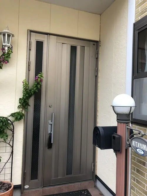 リフォーム前の玄関