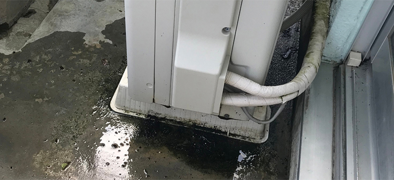 水漏れしている