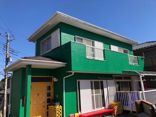三浦市南下浦町菊名　屋根・外壁塗装工事完了致しました。
