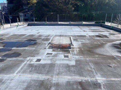 横須賀市　某ビル　屋上シート防水工事