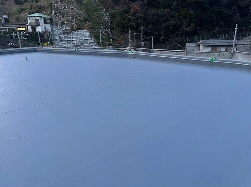 横須賀市　某ビル　屋上シート防水工事