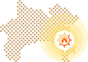 神奈川県のマップ