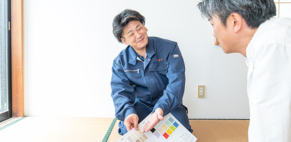 無理な営業はしない