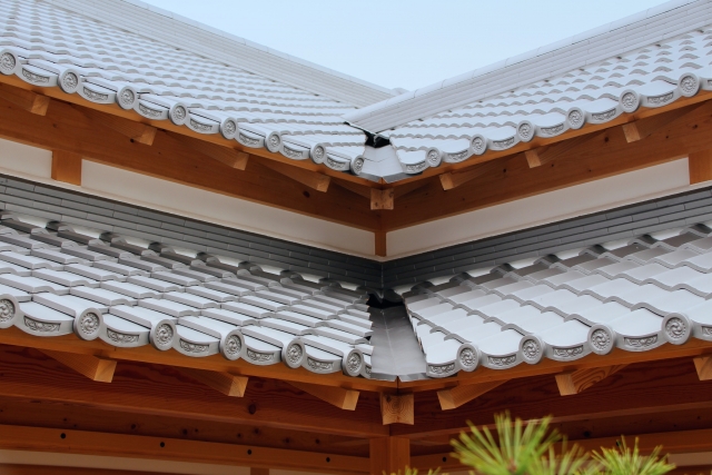 谷樋板金の交換