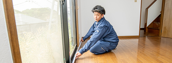 窓ガラスの交換