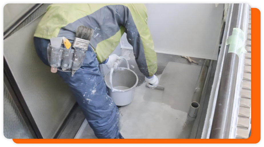 ベランダ防水工事
